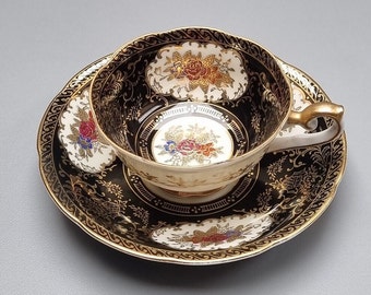 Mito Imperial porcelain cup and saucer.