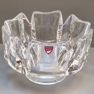 Orrefors crystal bowl