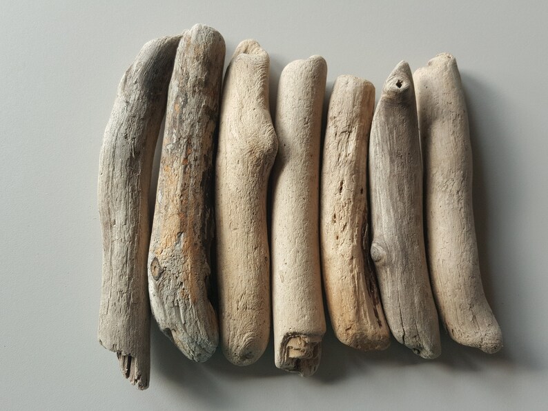 Bois flott\u00e9 6 driftwood sticks Wedding decor D2 Christmas decor