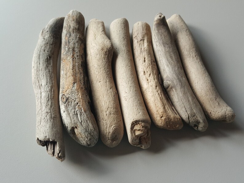 Bois flott\u00e9 6 driftwood sticks Wedding decor D2 Christmas decor