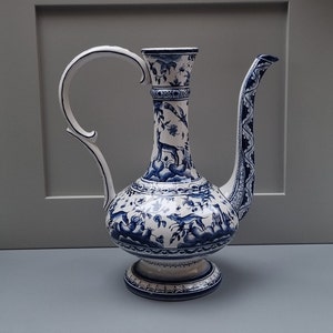 Vintage pottery Portugal jug