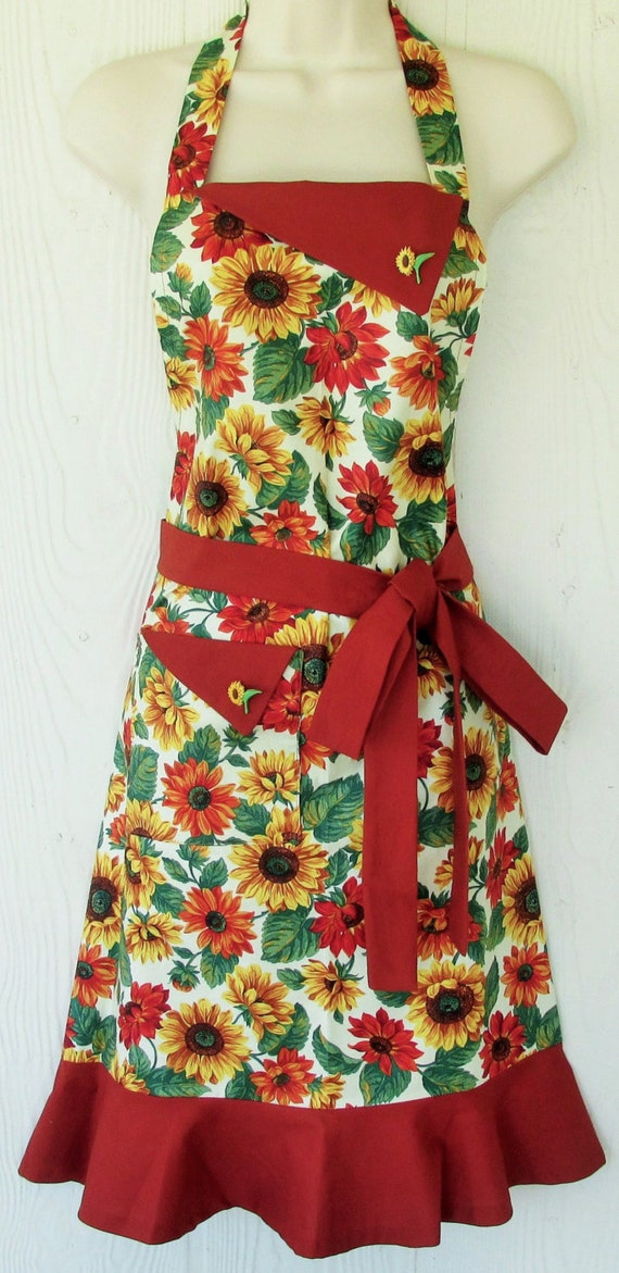 Download Retro Apron Sunflower Apron Cute Apron for Women Sunflowers | Etsy Retro Apron Sunflower Apron Cute Apron for Women Sunflowers | Etsy