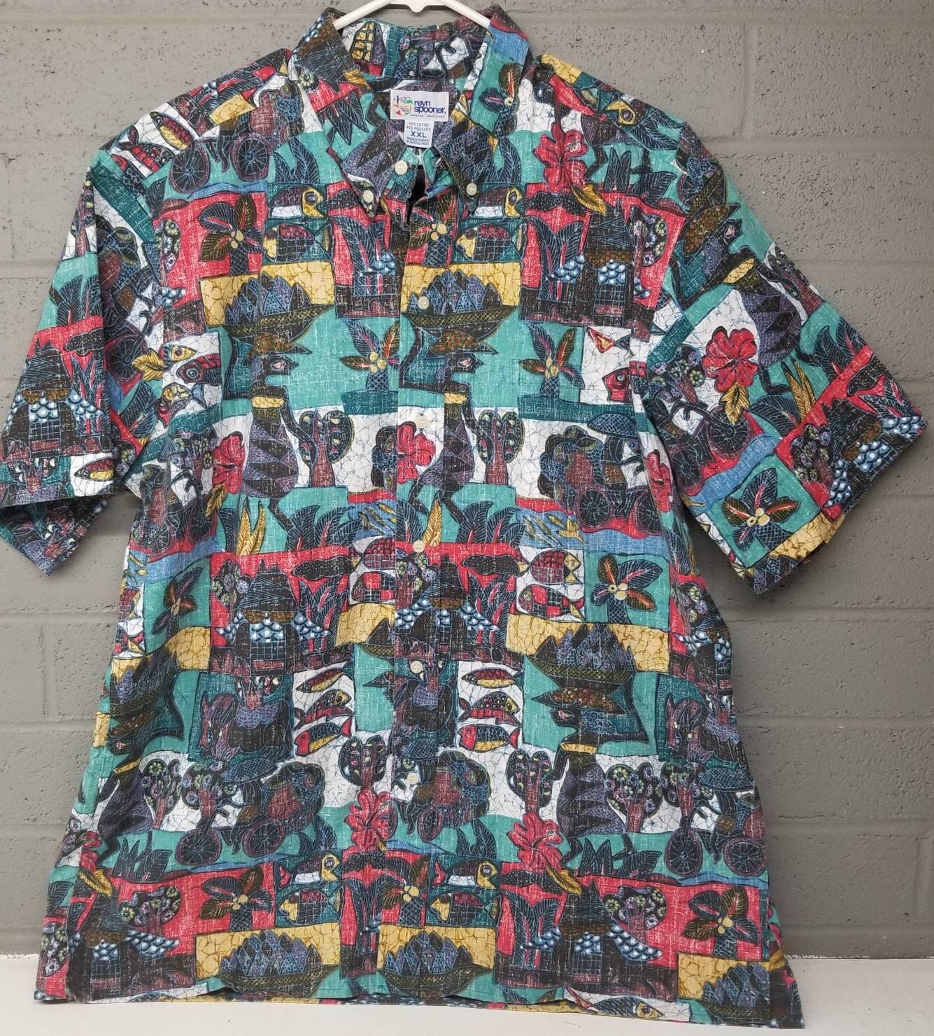Reyn Spooner × Disney ミッキーマウス アロハシャツ M Deadstock
