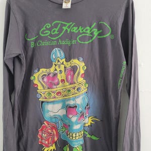 Ed Hardy Long Sleeve Shirt - Etsy