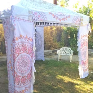 Vendor Canopy cover, Boho tent, boho canopy, festival tent, pop up tent, wedding tent, hippiewild, made to order, market tent, boho tent
