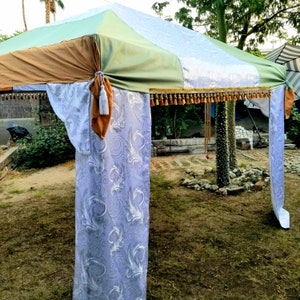 Medieval Tent, Renaissance Tent, Vendor Tent, Festival Tent, 10x10 canopy Cover, Canopy tent, boho tent, vendor tent cover, hippiewild