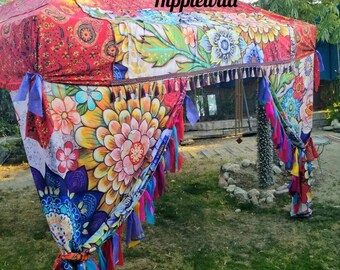 Vendor Tent, Boho tent, boho vendor tent, festival tent, 10x10 canopy cover, hippiewild, made to order, festival tent, event tent