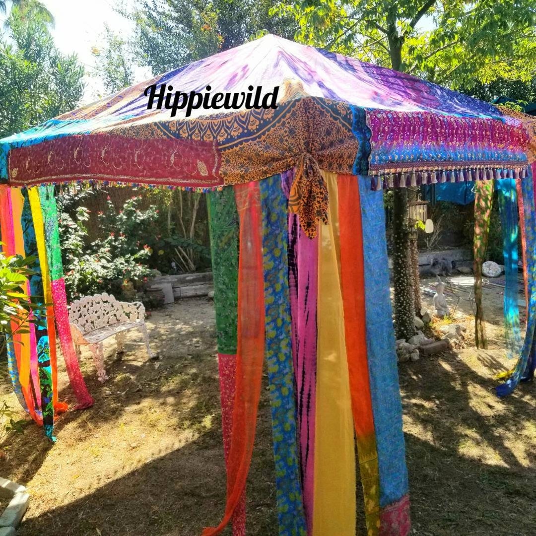Vendor Tent Cover, Boho Tent, Boho Canopy Cover, Festival Tent