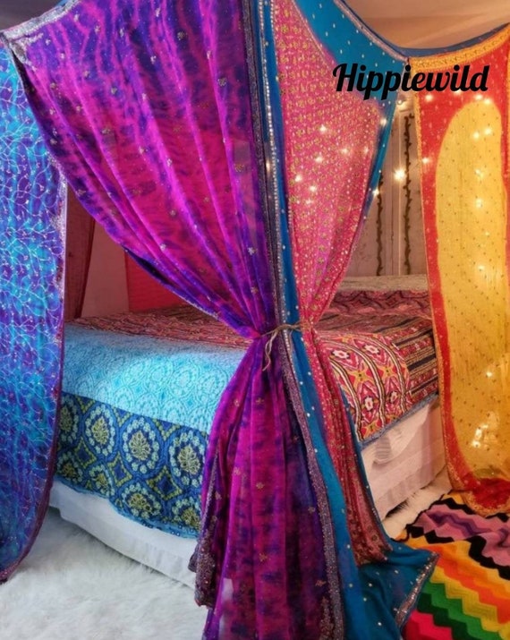 bed canopy curtains