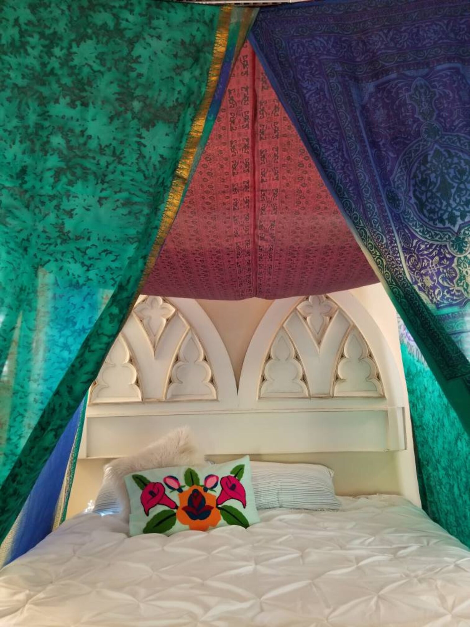 Bed Canopy curtains Custom for four poster bed Made To Order Etsy