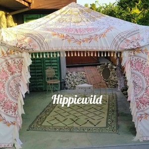 Vendor Canopy cover, Boho tent, boho canopy, festival tent, pop up tent, wedding tent, hippiewild, made to order, 8x8 canopy, boho tent