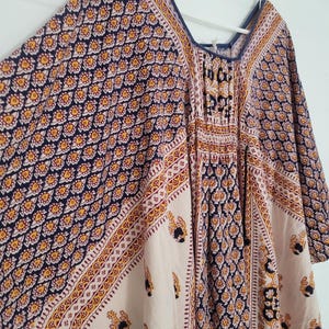 Special Vintage Maxi Kaftan Bold Print main image 1