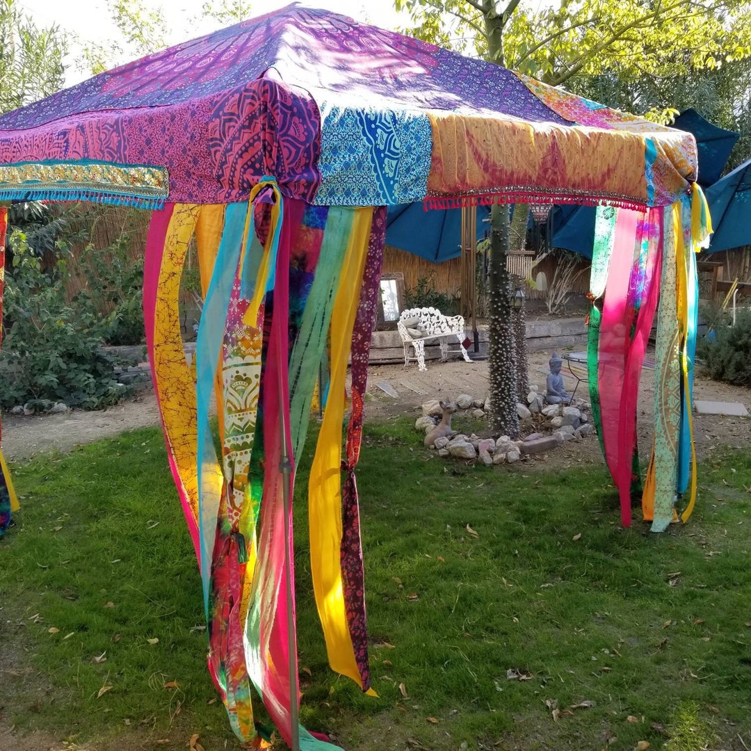 Vendor Tent Cover, Boho Tent, Boho Canopy Cover, Festival Tent