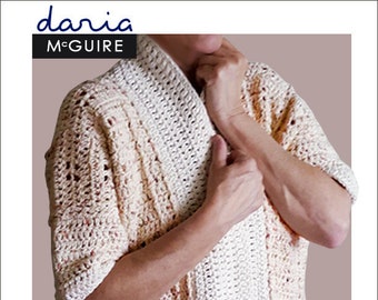 Boulevard Swing-Style Cardigan | Vintage Inspired Crochet PDF Pattern