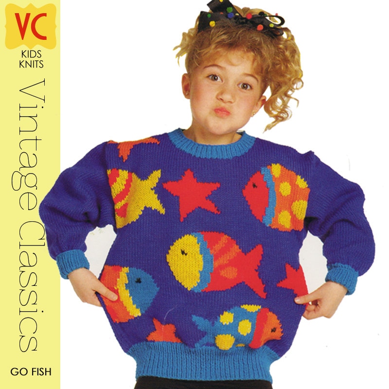 Vintage 80s KNIT | Kids 