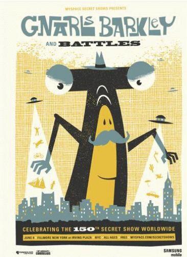 Gnarls Barkley Irving Plaza NYC 2008 Concert Poster Silkscreen - Etsy