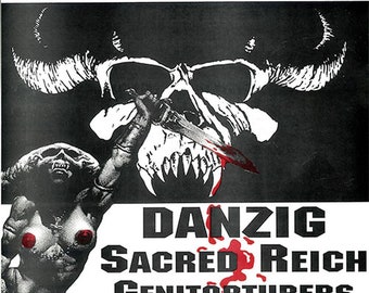 Danzig Denver Concert Poster