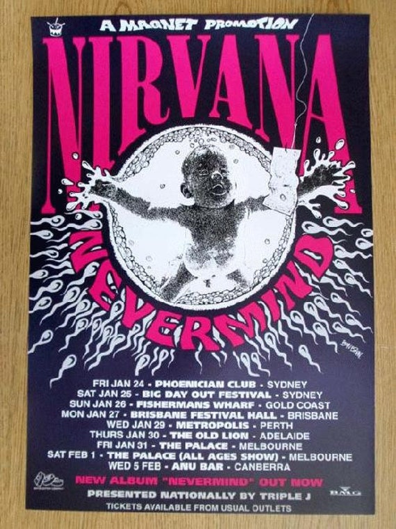 I Buy Nirvana Concert Posters