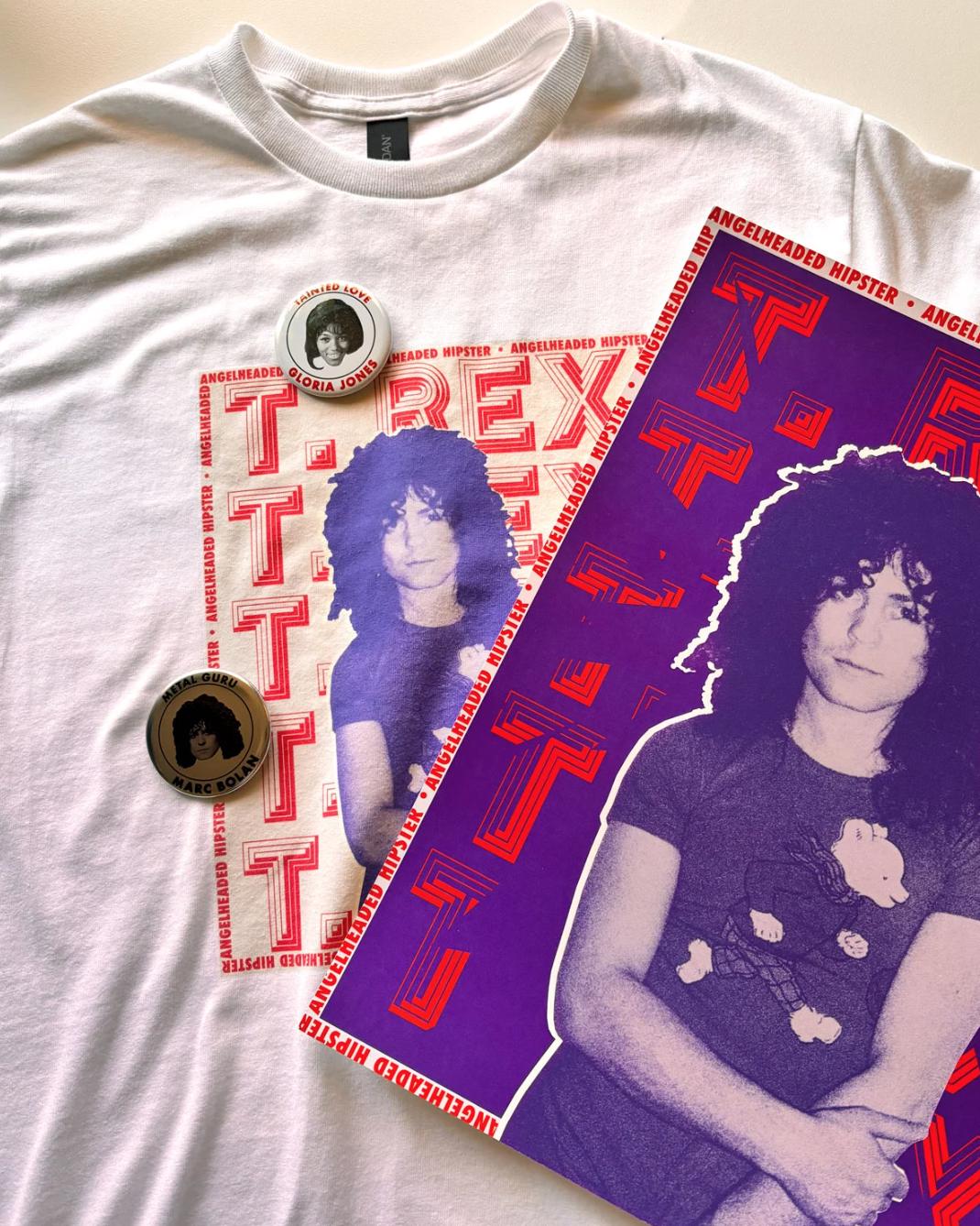 T Rex Band Shirt Vintage - Etsy