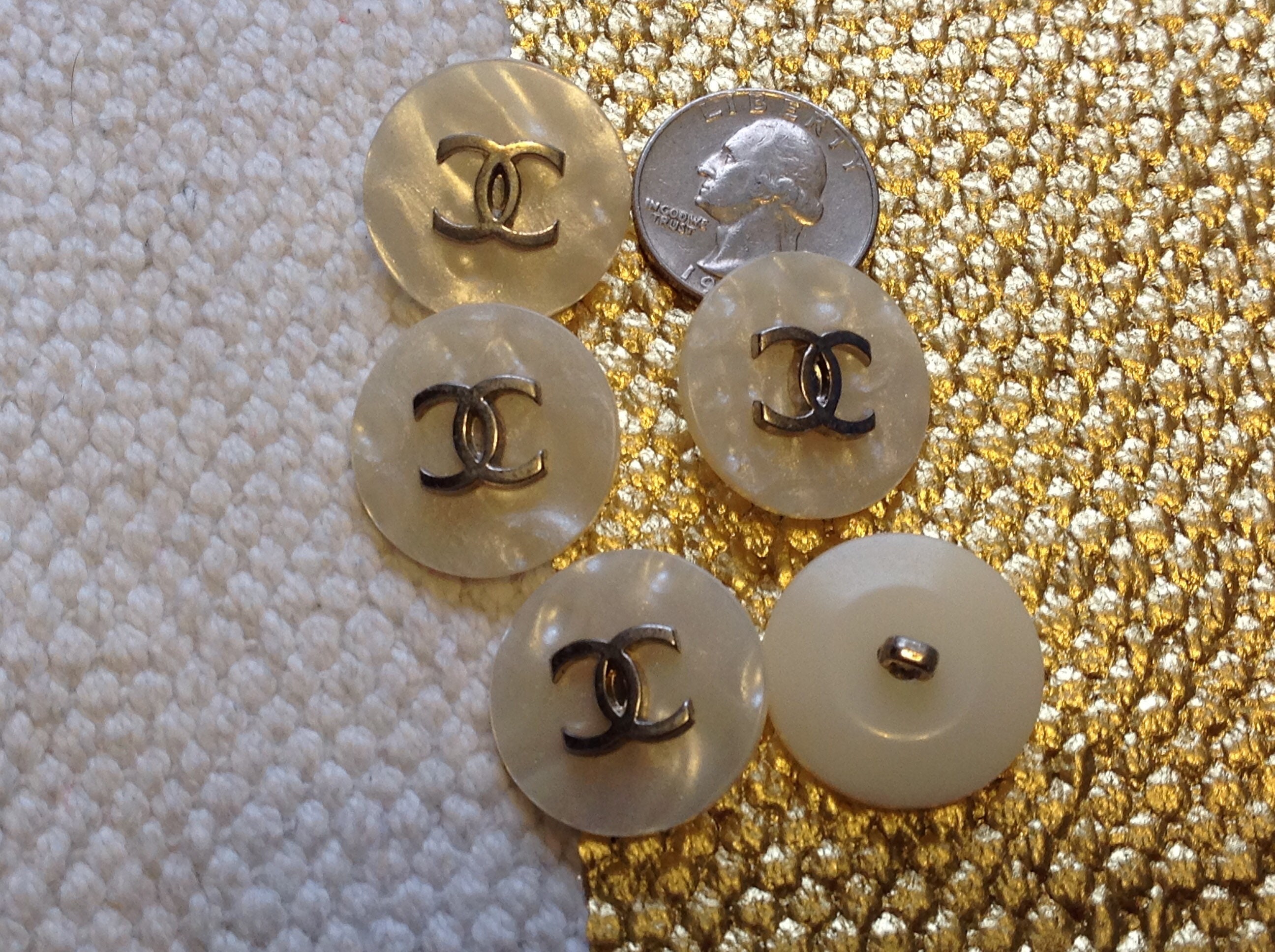 coco chanel buttons