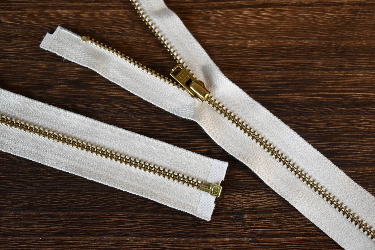 Open Ended Zips Made With Organic Cotton and Nickelfree Etsy UK