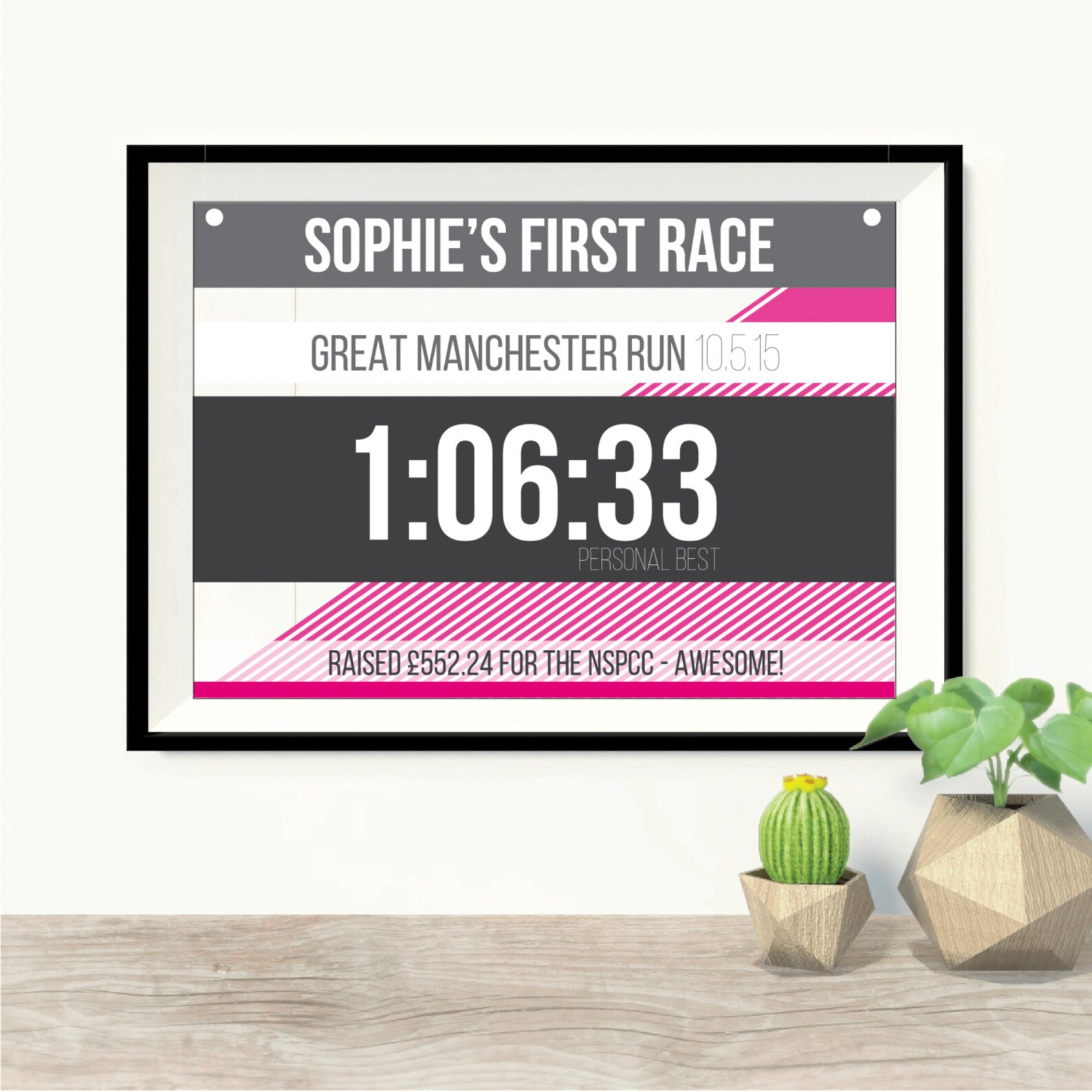 Personalised Runner Print Gift - Etsy