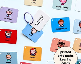 Emotions Communication Keyring for Children