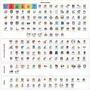 Planificador semanal infantil imprimible, horario visual, tabla de rutinas (descarga digital) imagen 2
