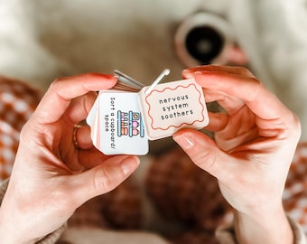 Autism Coping Tools Keyring for Emotional Regulation and Sensory Overload