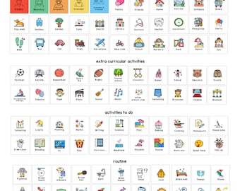 Printable Picture Tokens - Digital Download