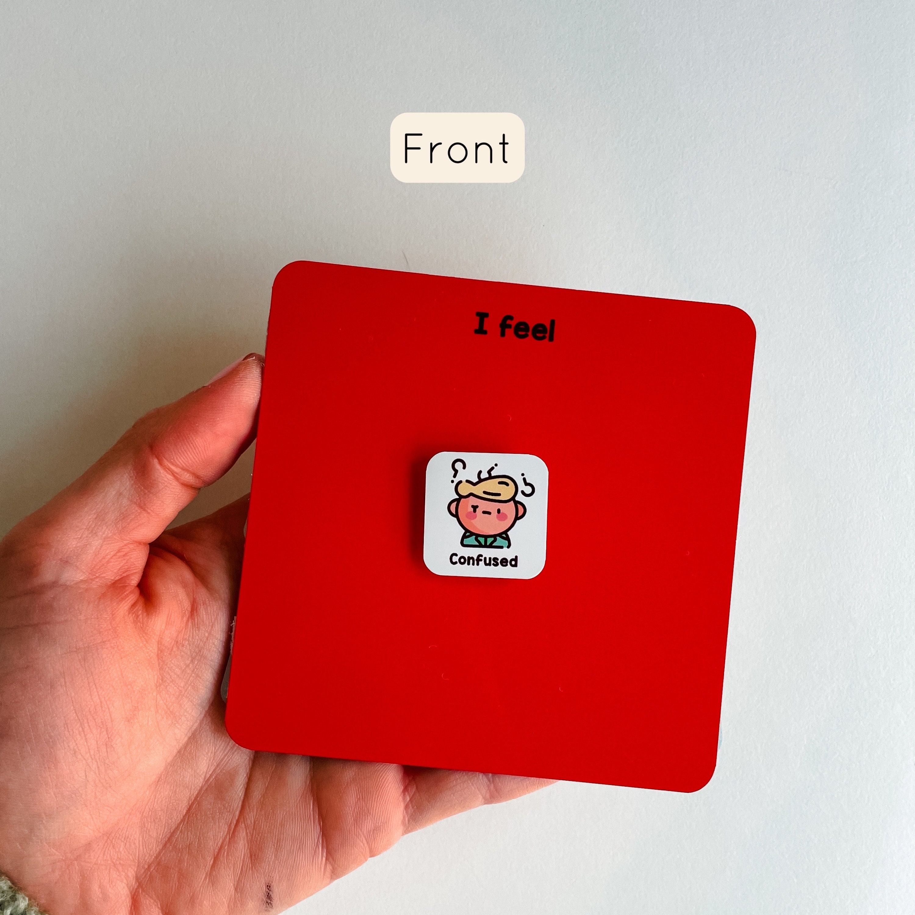 Childrens Emotions and Feelings Communication Board for Travelling, on ...