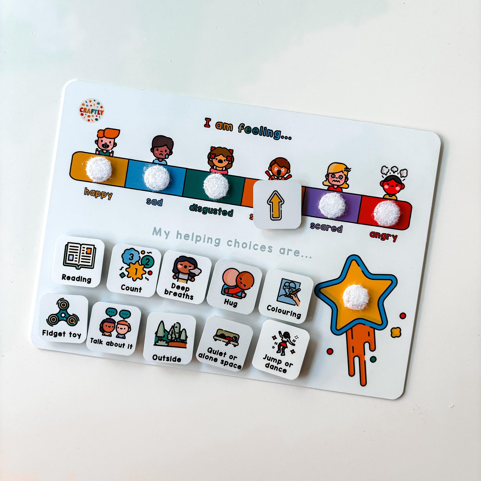 Kids Emotions Scale, Coping Choices for Nursery, Childrens Emotional ...