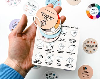 Communication Keyring for Friendship, Conversation Flashcards for Making Friends, Autism ADHD Resources