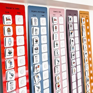 Pictorial Visual Timetable Planner for Children and Adults Transitions ...