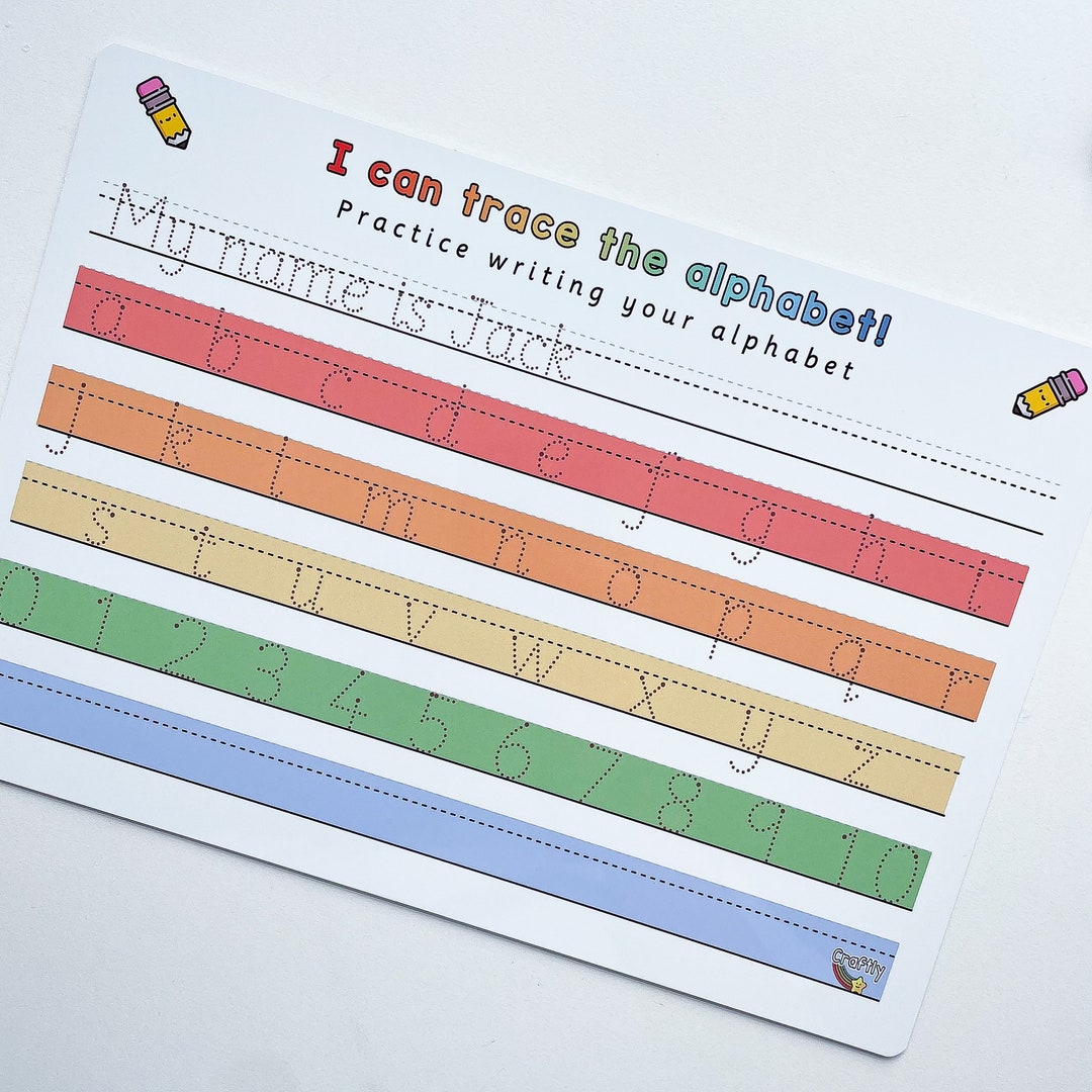 Alphabet Letters Tracing Board for Kids, Fun Educational Resources