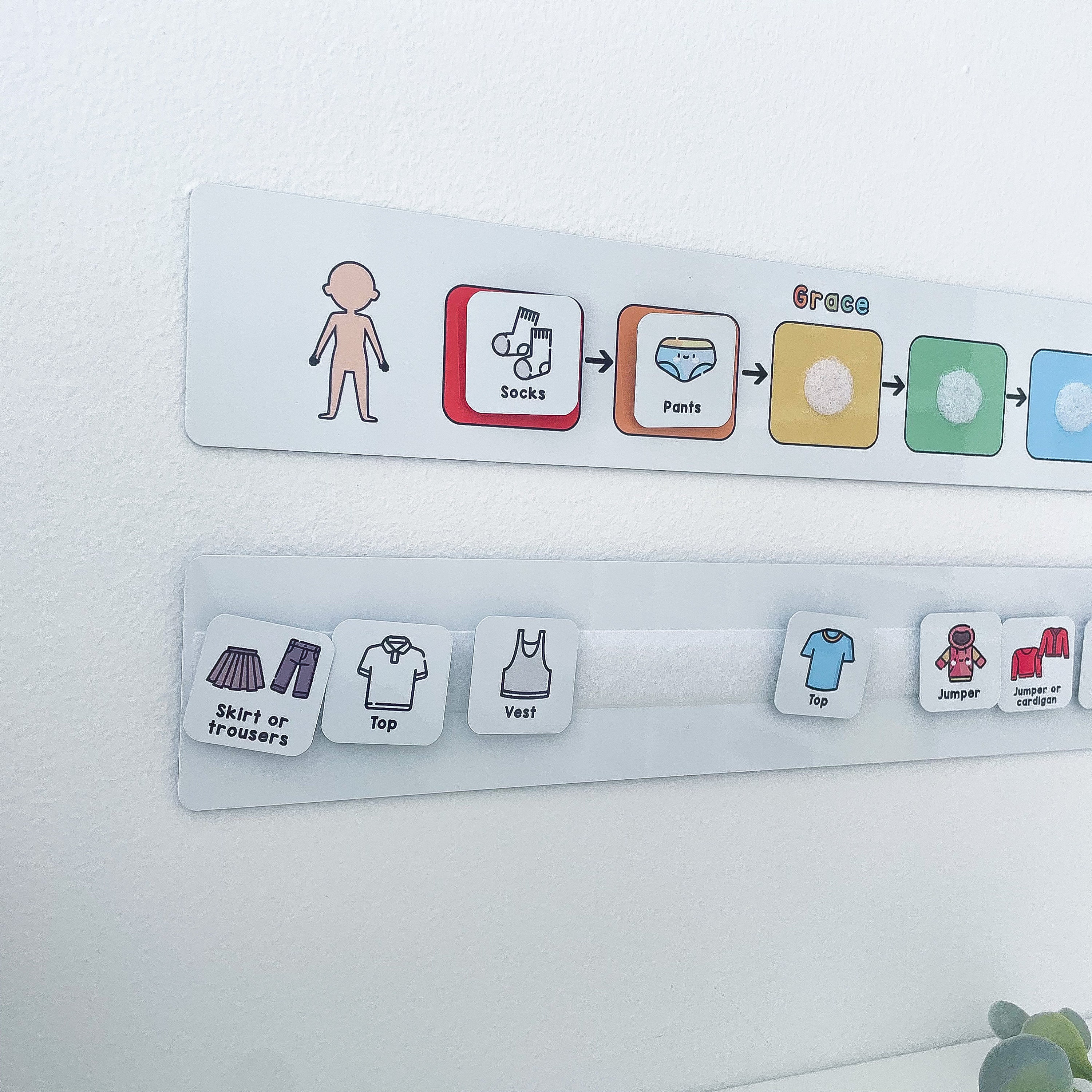Sen Routines Chart Getting Dressed Visual Timetable: SEN Morning Routine Chart - Etsy