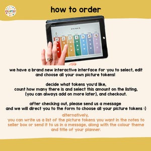 Kids Bespoke Weekly Planner, Childrens Visual Timetable, Daily Routine Chart, Autism Visual Tool, Toddlers Pictorial Days of the Week image 4
