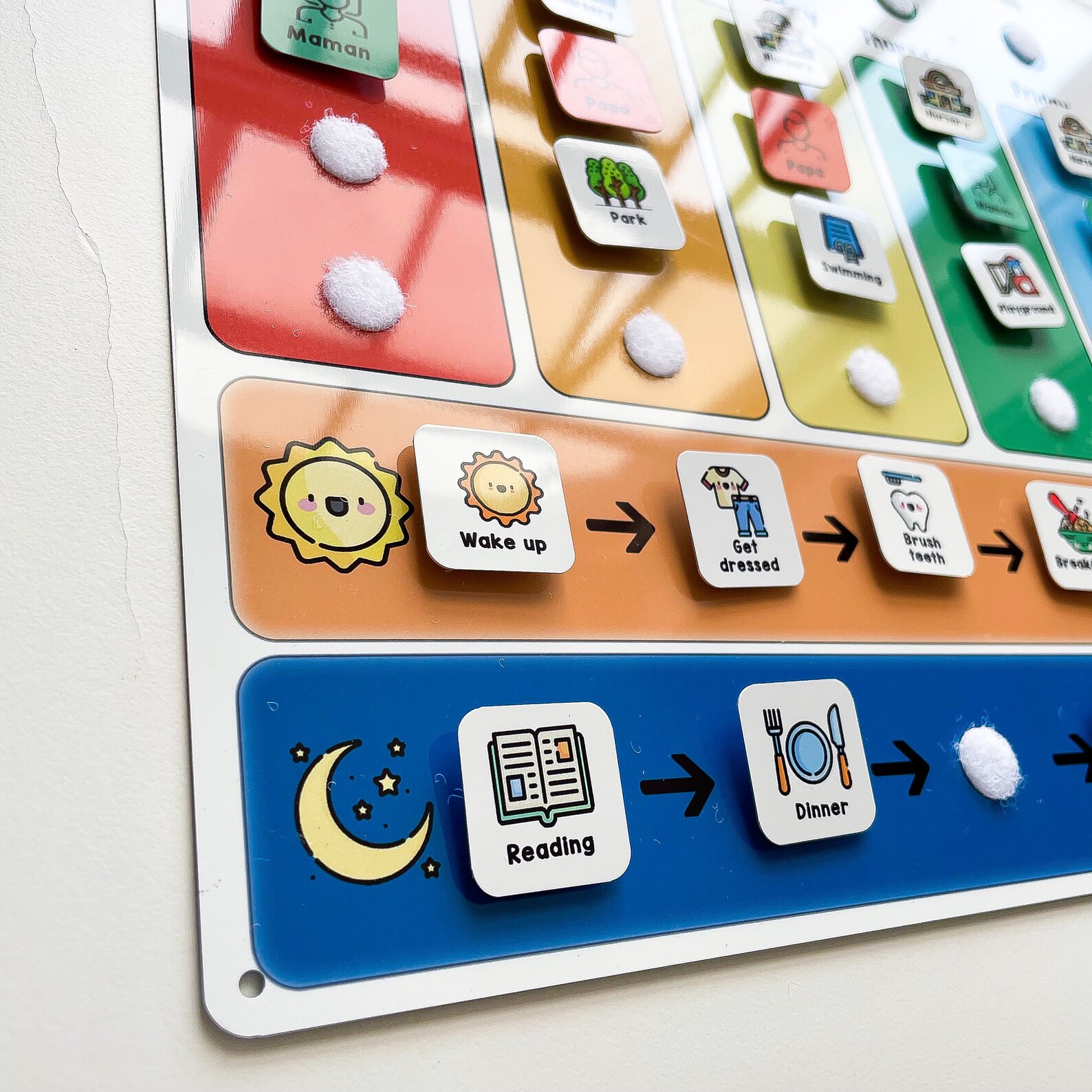 Kids Weekly Daily Planner Visual Timetable for Children - Etsy