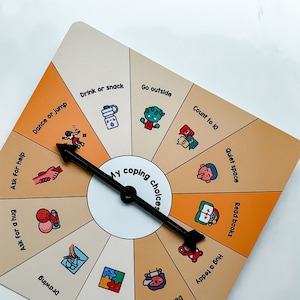 Childrens Coping Choices for Big Emotions and Feelings Visual, Autism SEN Resources