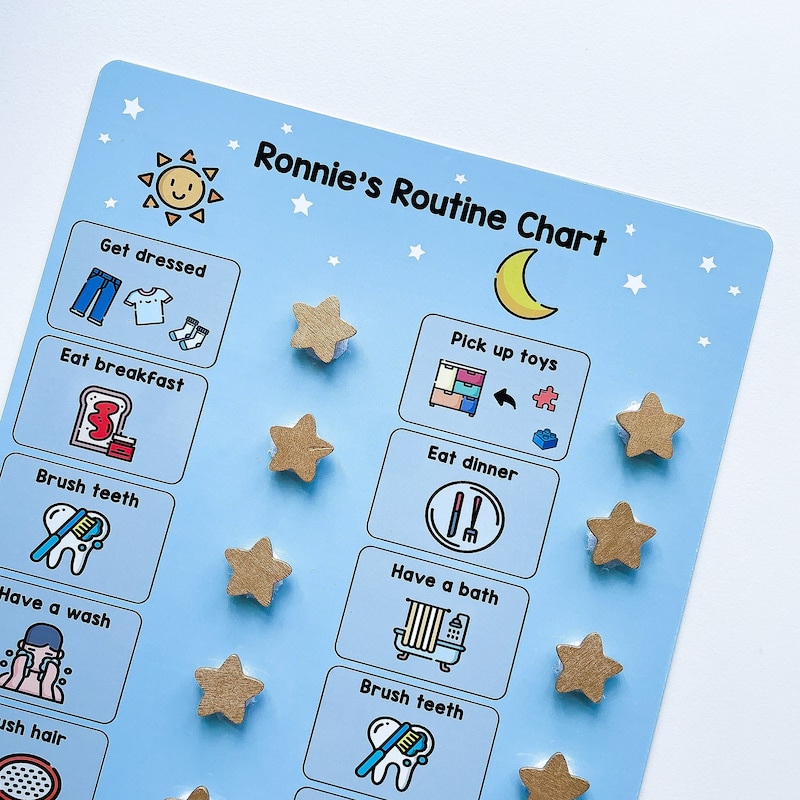 Routine Chart - Etsy