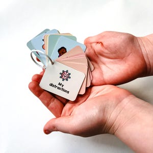 Coping Choices Self Regulation Communication Keyring for Kids