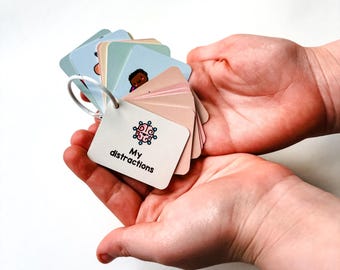 Coping Choices Self Regulation Communication Keyring for Kids
