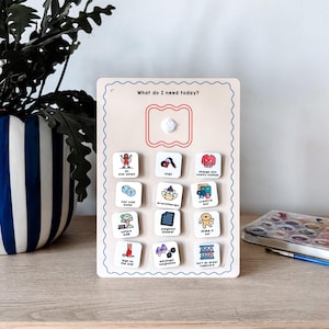 Bespoke Coping Skills & Emotional Regulation Board – A Visual Support Tool for Neurodivergent Adults and Kids