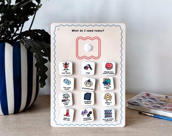 Bespoke Coping Skills & Emotional Regulation Board – A Visual Support Tool for Neurodivergent Adults and Kids