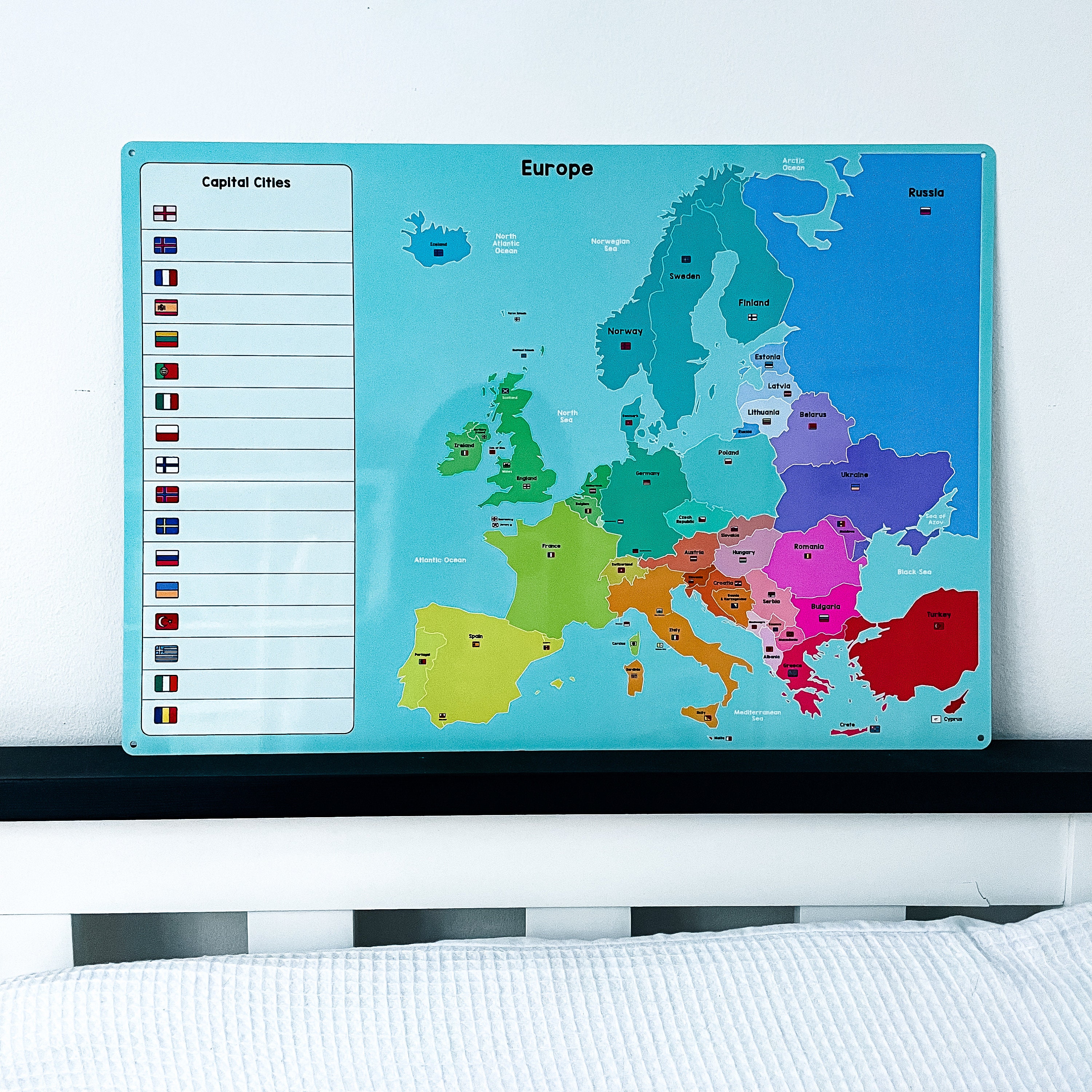 Printable Europe Map for Kids and Children, Teachers and Schools ...