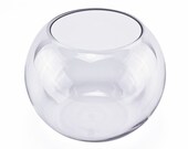 6 pcs Glass Bubble Bowl. H-6 quot , Body-8 quot Fish Bowl Wedding, Special Occasion, Floral Centerpiece Tealight Gardens, Spa Aromatherapy Settings