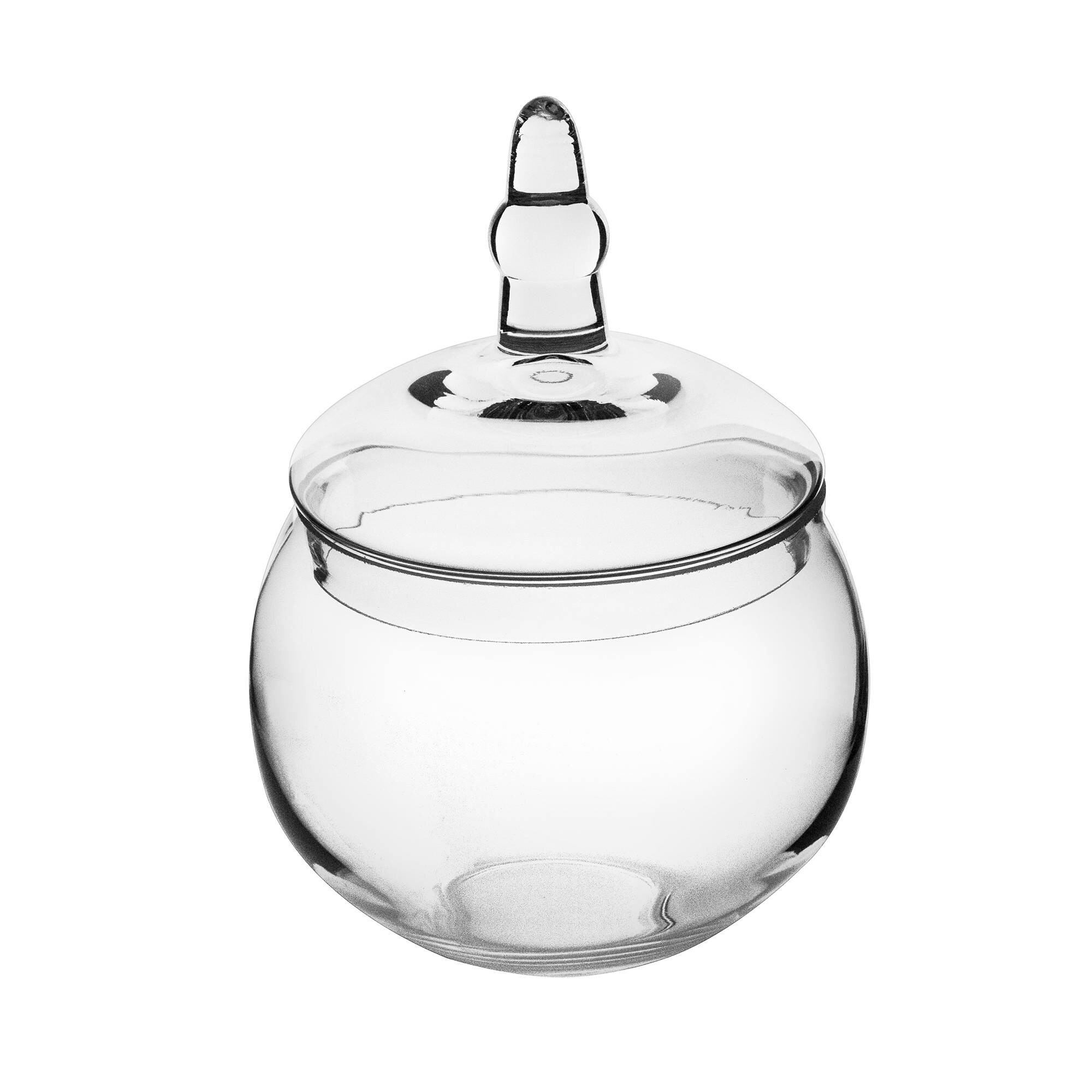 Glass Apothecary Jar Set Of 3 Candy Buffet Jar with Lids Etsy