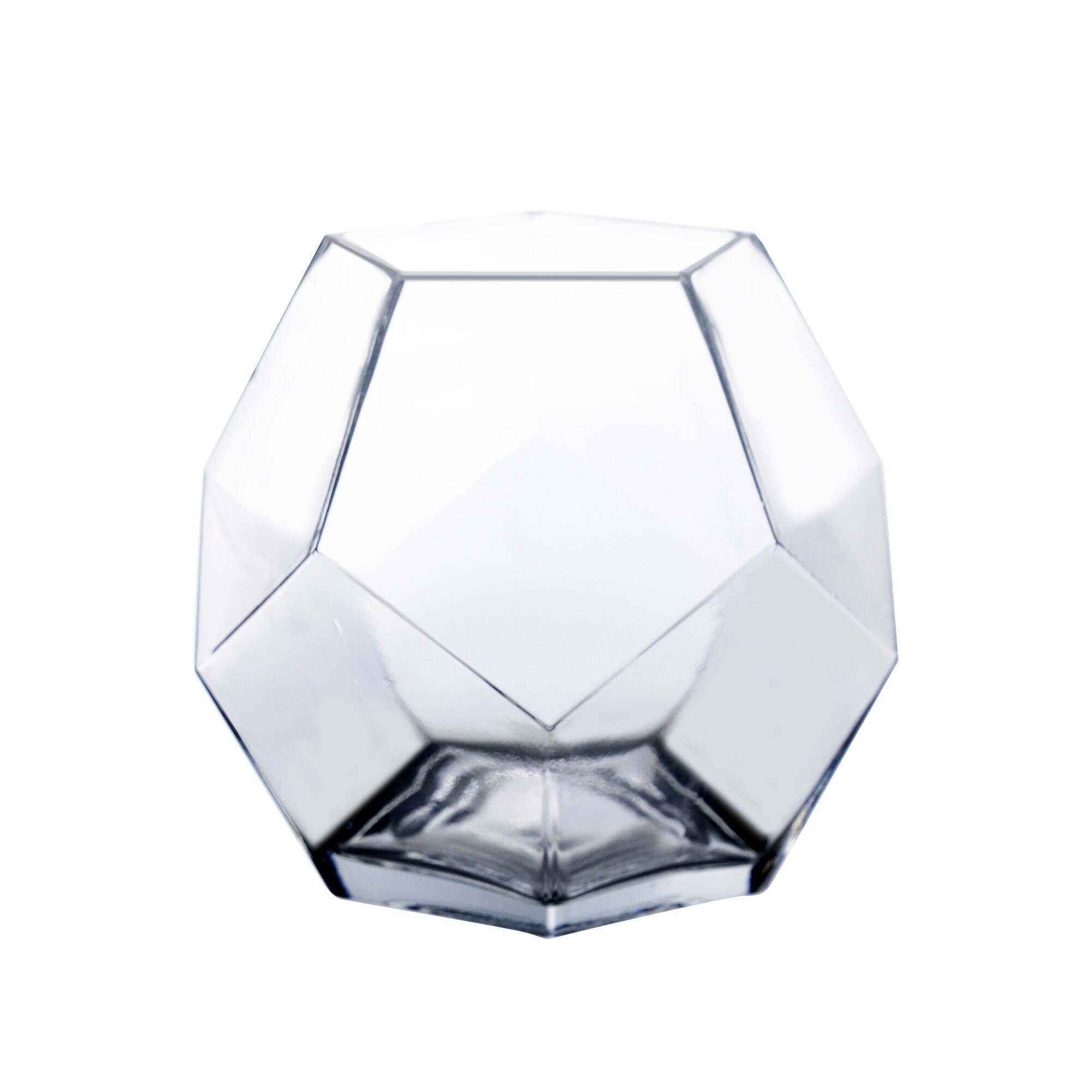 Geometric Glass Vases Terrarium and Candle Holder. H7 Etsy