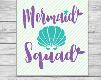 Free Free Mermaid Squad Svg 946 SVG PNG EPS DXF File