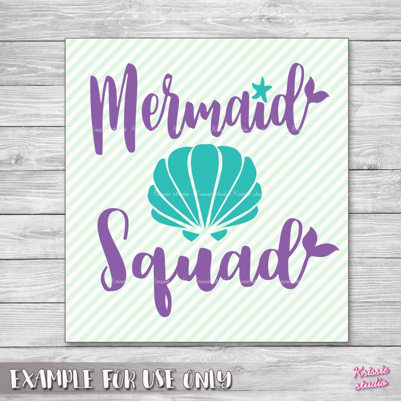 Download Mermaid Squad Svg PngJPG DXF cutting file Cricut ...